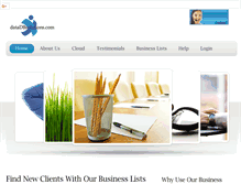 Tablet Screenshot of datadbsolutions.com